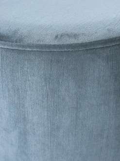 Pouf in velluto Orchid