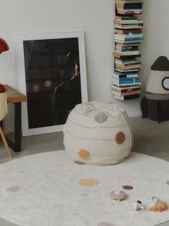 Pouf per bambini fatto a mano Solar System