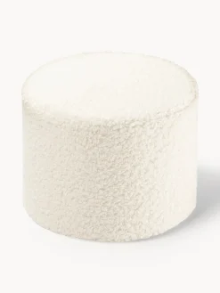 Pouf per bambini in teddy Sugar Ø 40 cm