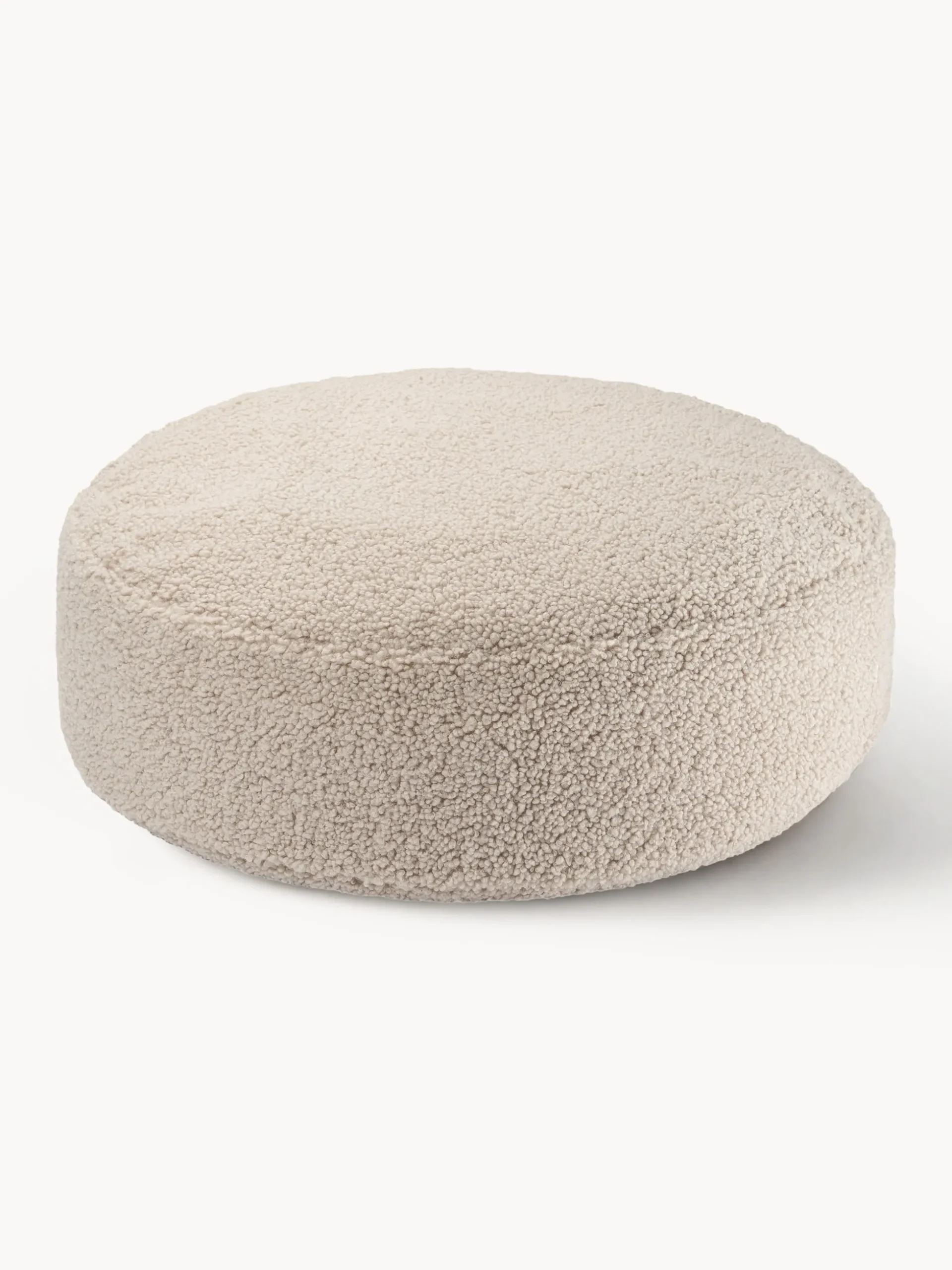 Pouf per bambini in teddy Sugar Ø 65 cm