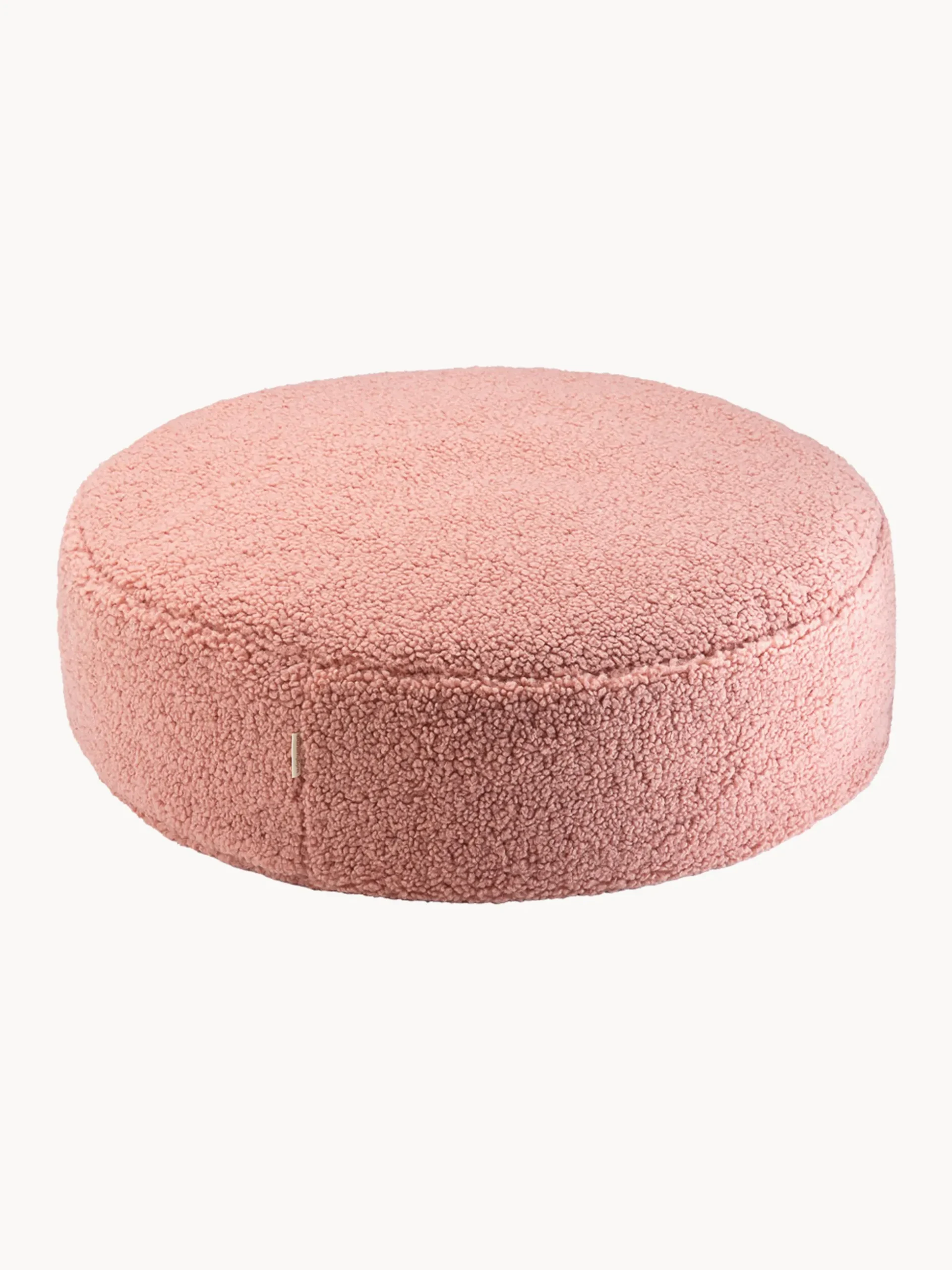 Pouf per bambini in teddy Sugar Ø 65 cm