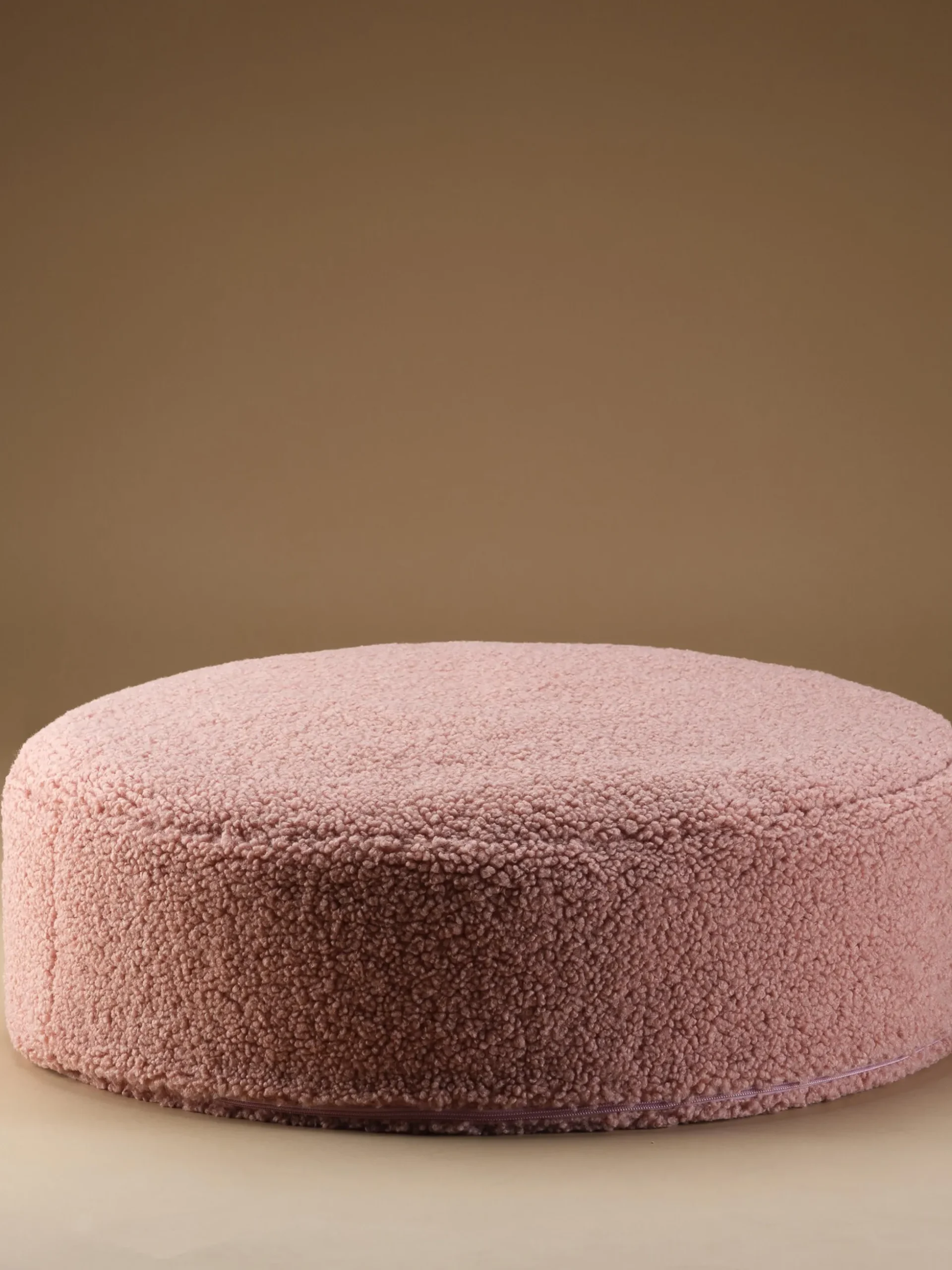 Pouf per bambini in teddy Sugar Ø 65 cm