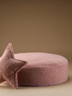 Pouf per bambini in teddy Sugar Ø 65 cm