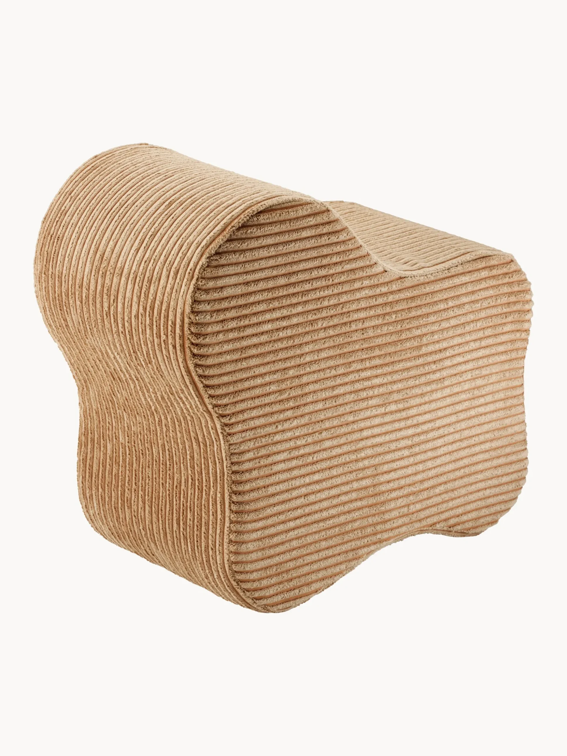 Pouf per bambini in velluto a coste fatto a mano Cloud