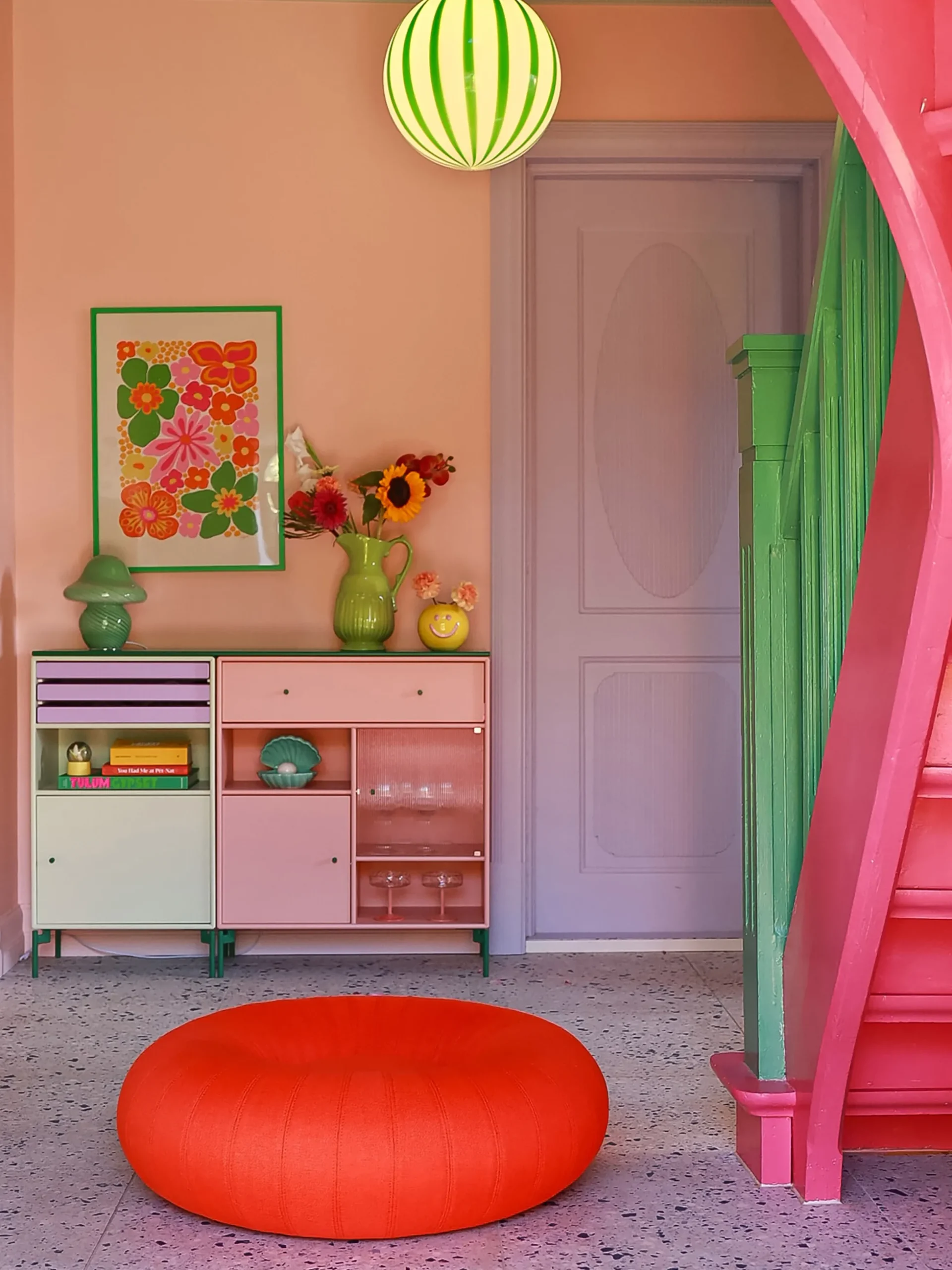 Pouf rotondo Float