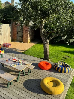 Pouf rotondo Float