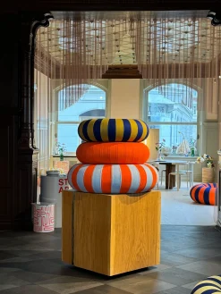 Pouf rotondo Float
