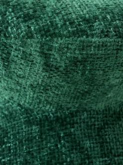 Pouf rotondo imbottito Zig Zag
