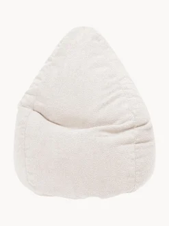 Pouf sacco in bouclé Woolly
