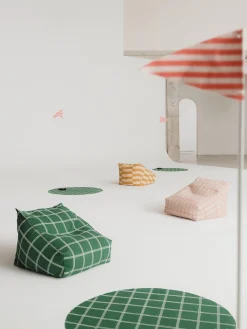 Pouf sacco per bambini in cotone Vibes