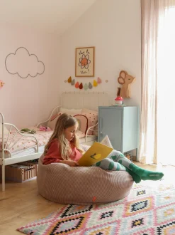 Pouf sacco per bambini in velluto a coste fatto a mano Flora