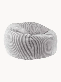 Pouf sacco per bambini in velluto a coste fatto a mano Flora