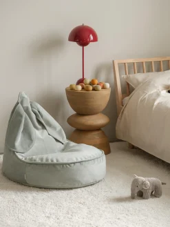 Pouf sacco per bambini in velluto Bunny