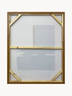 Quadro dipinto a mano con cornice in legno Snorkel Blue