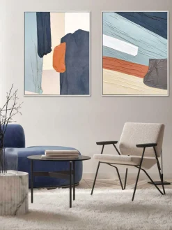 Quadro dipinto a mano con cornice Fabrics