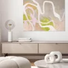 Quadro dipinto a mano Light Line