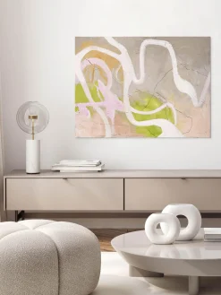 Quadro dipinto a mano Light Line