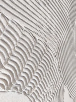 Quadro dipinto a mano White Sculpture 1