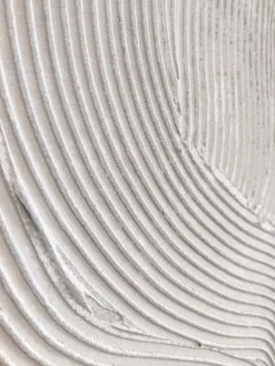 Quadro dipinto a mano White Sculpture 1