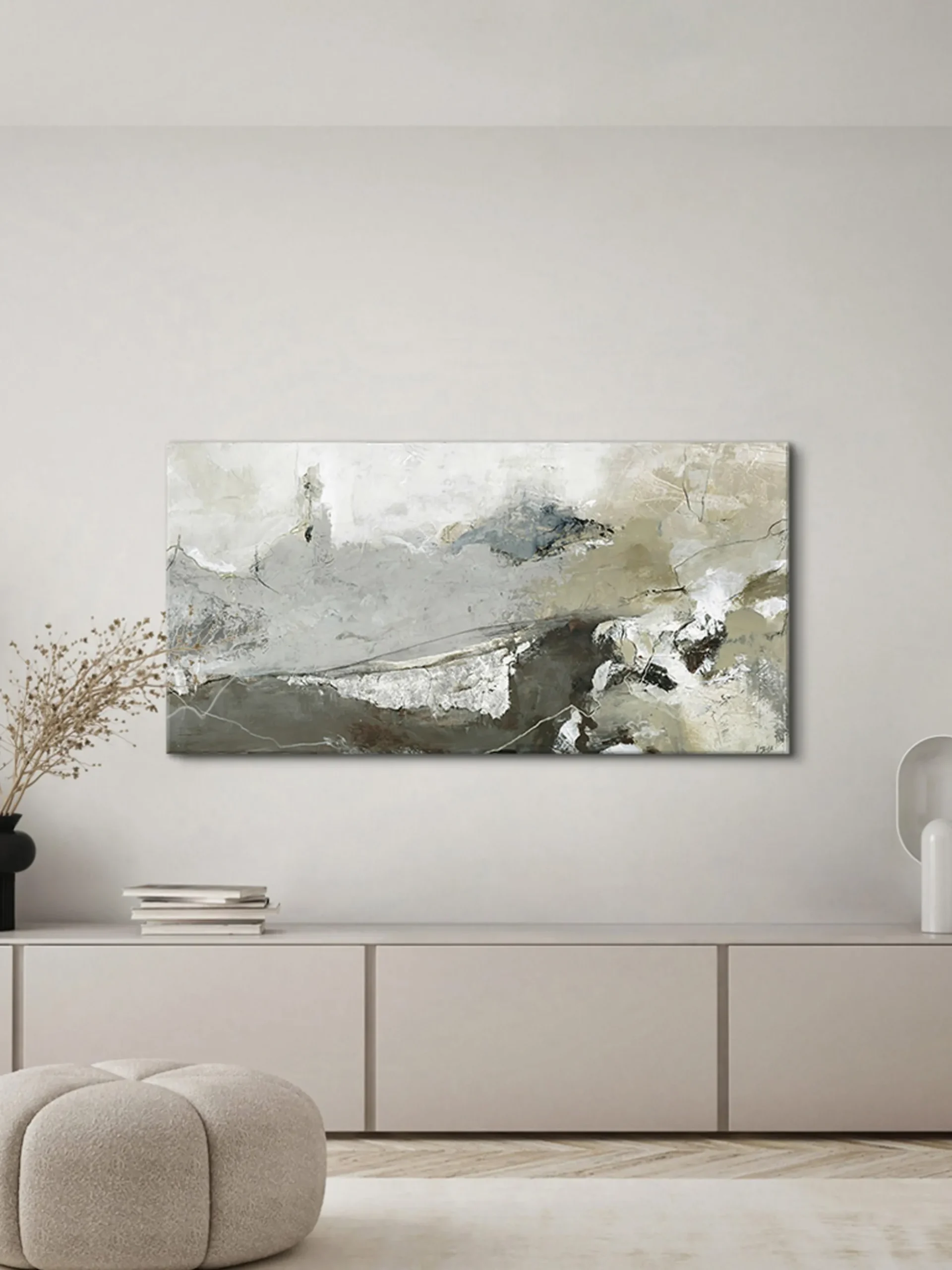 Quadro su tela dipinto a mano Case of Clay