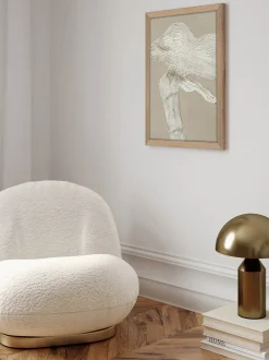 Quadro su tela dipinto a mano con cornice Art Shape 1, varie misure