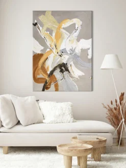 Quadro su tela dipinto a mano Go Ahead