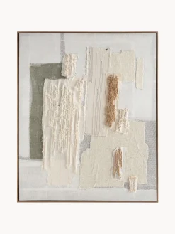 Quadro su tela fatto a mano con cornice in legno Tucman