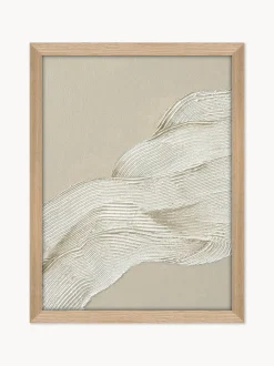 Quadro su tela incorniciato dipinto a mano Art Shape 2