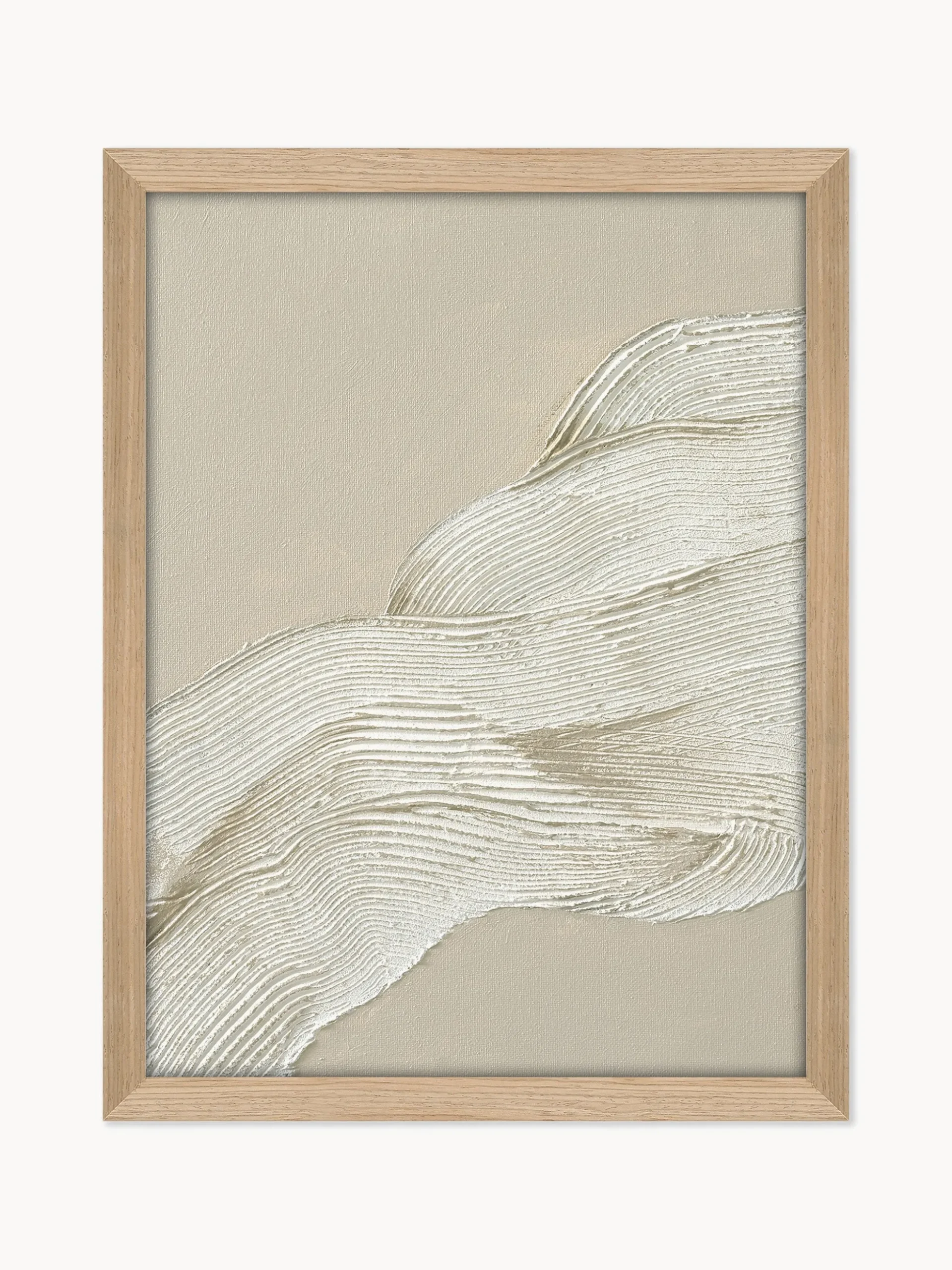 Quadro su tela incorniciato dipinto a mano Art Shape 2