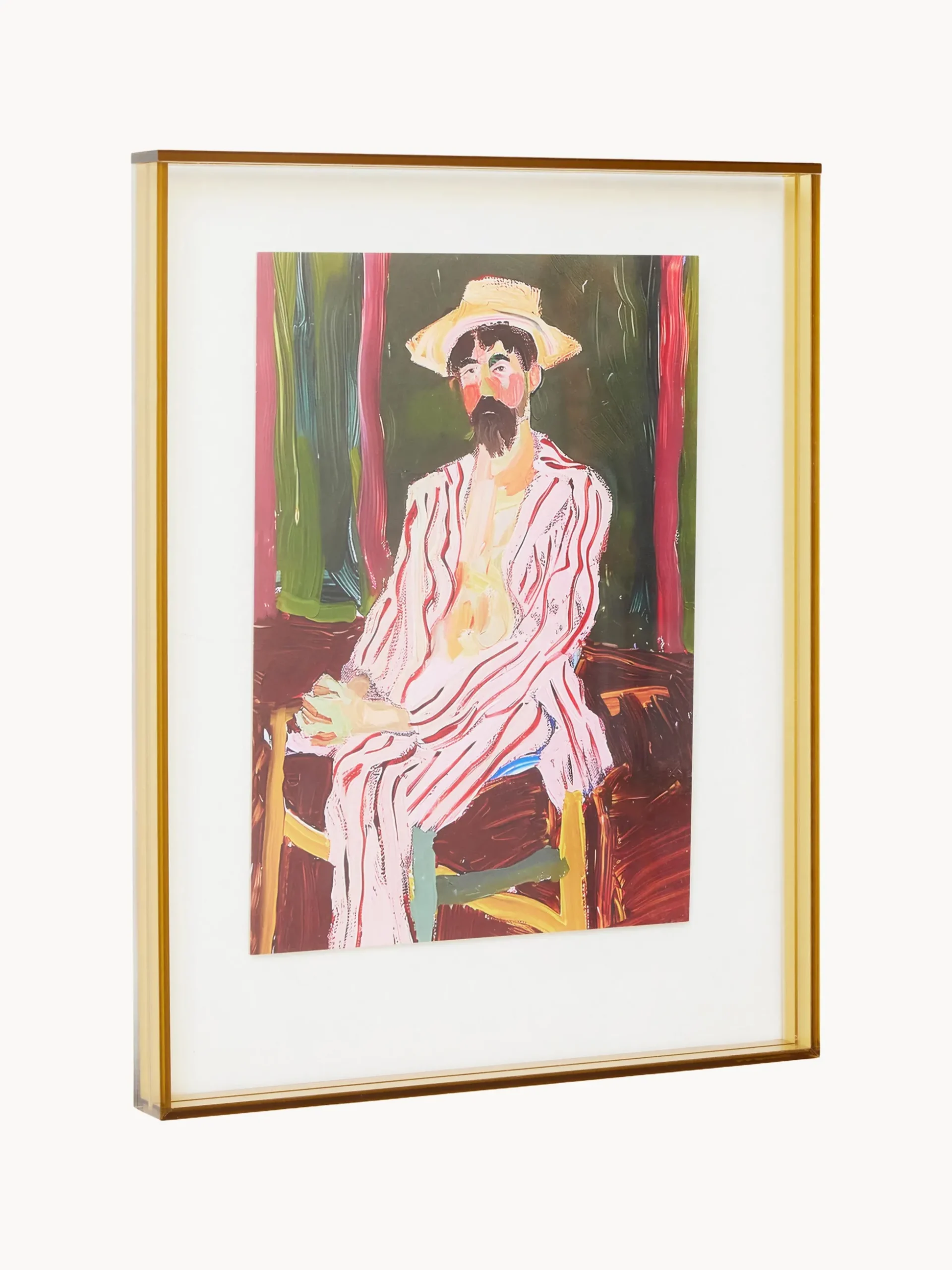 Quadro con cornice fatta a mano Olive Artist