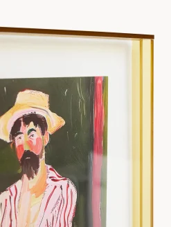 Quadro con cornice fatta a mano Olive Artist