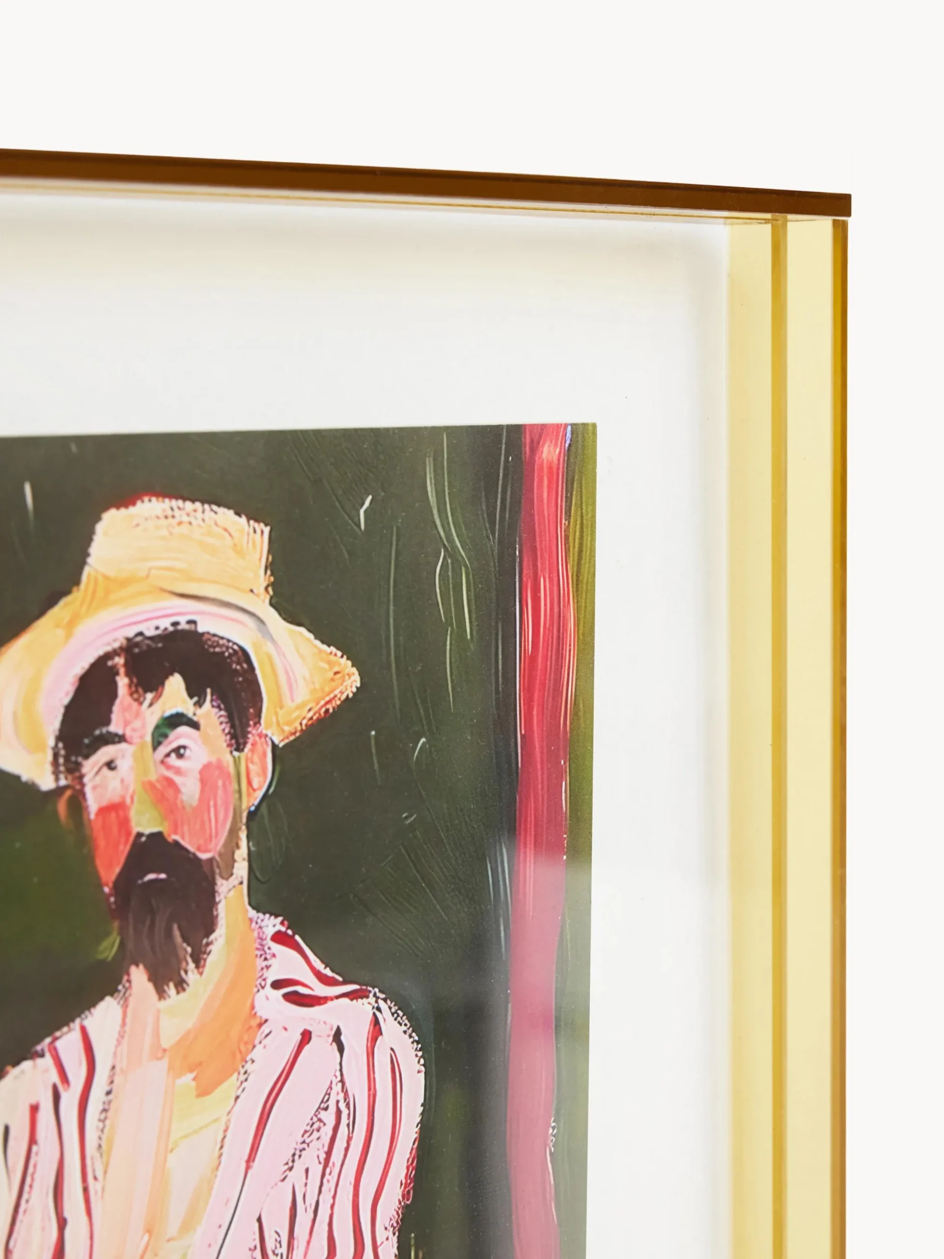 Quadro con cornice fatta a mano Olive Artist