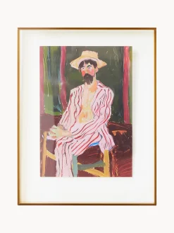 Quadro con cornice fatta a mano Olive Artist