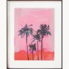 Quadro con cornice fatta a mano Palms