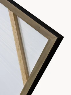 Quadro dipinto a mano con cornice in legno Kubrick
