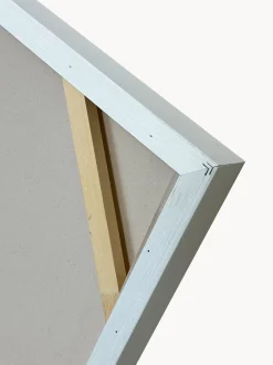 Quadro dipinto a mano con cornice in legno Upside