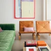 Quadro dipinto a mano con cornice Days In The City