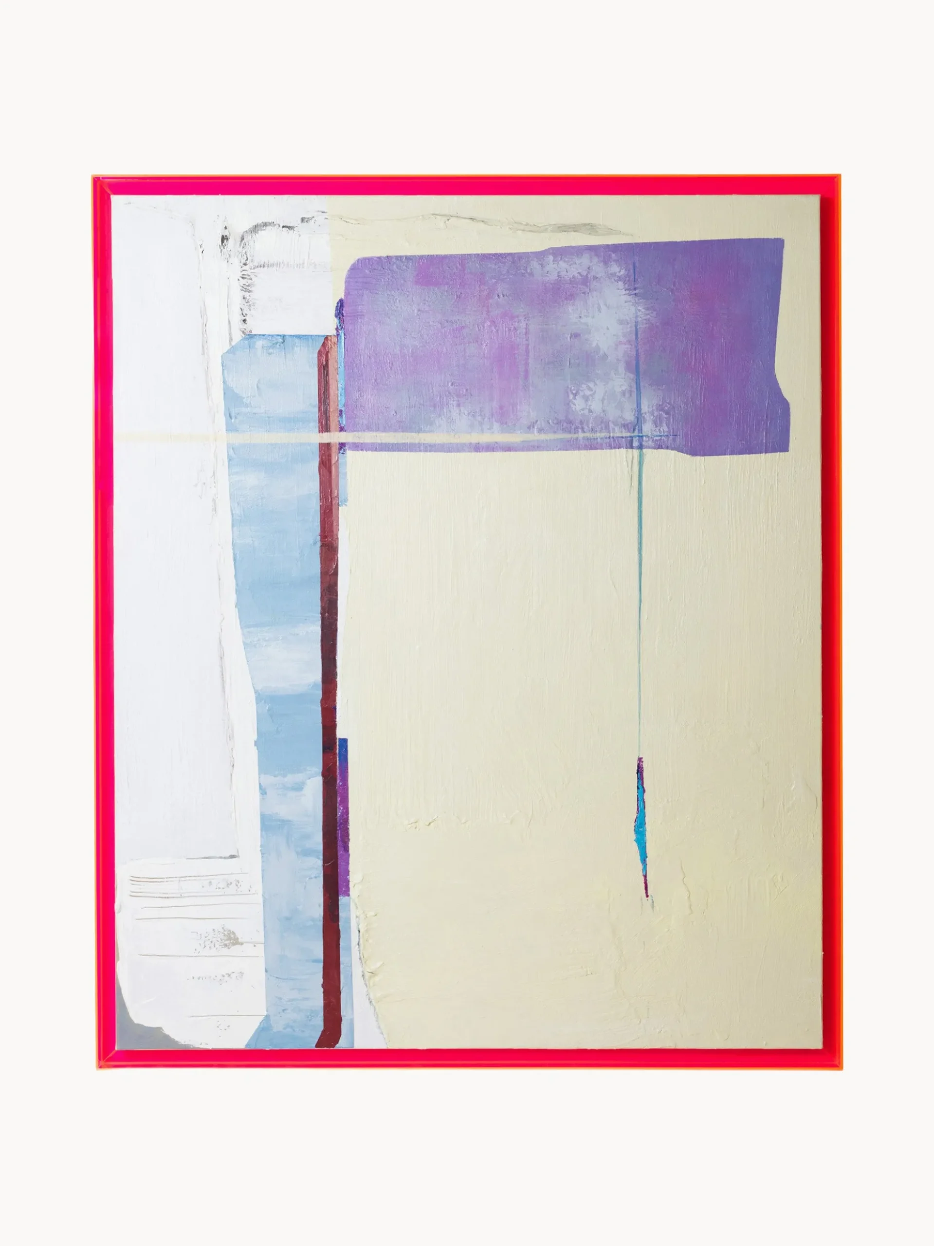 Quadro dipinto a mano con cornice Days In The City