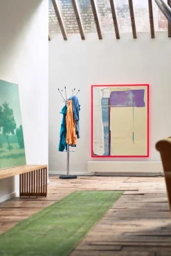 Quadro dipinto a mano con cornice Days In The City