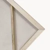 Quadro dipinto a mano con cornice in legno Hurricane