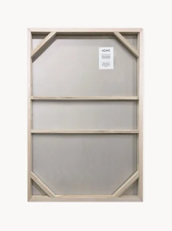 Quadro dipinto a mano con cornice in legno Hurricane