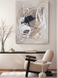 Quadro dipinto a mano Cream
