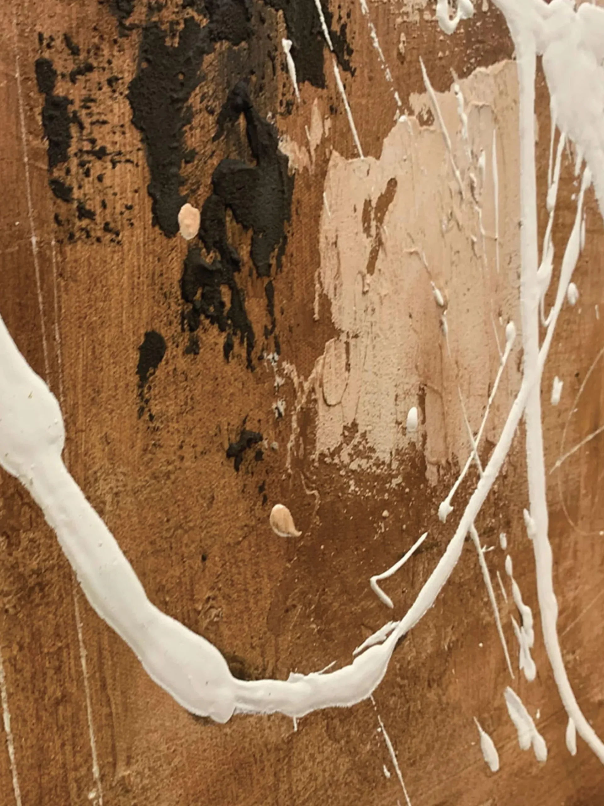 Quadro dipinto a mano Rust