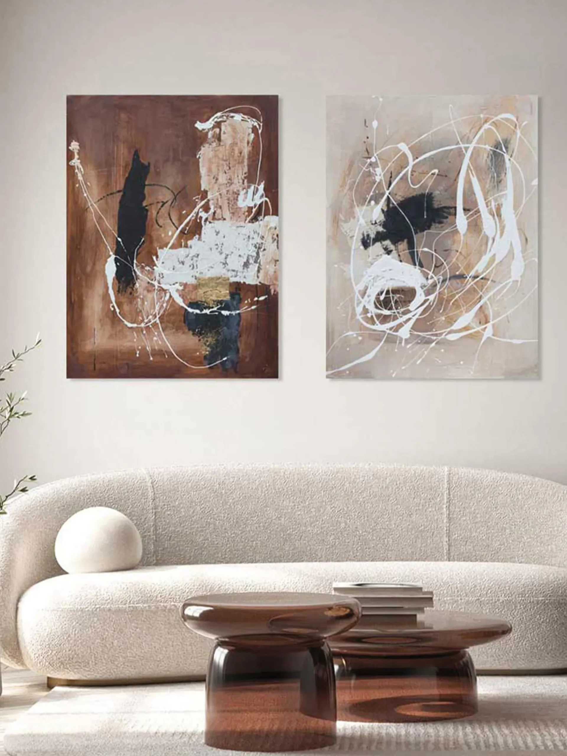 Quadro dipinto a mano Rust