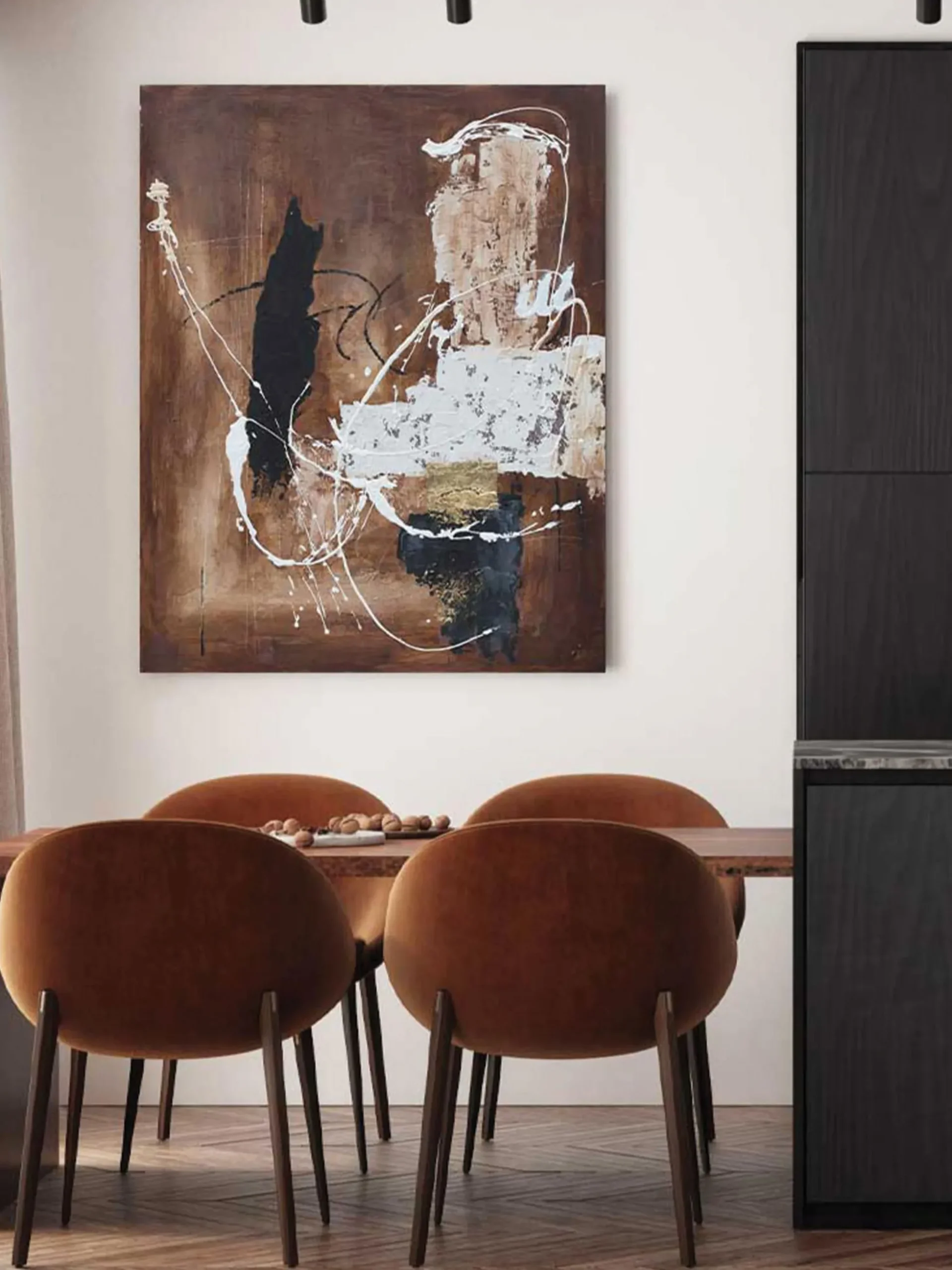 Quadro dipinto a mano Rust