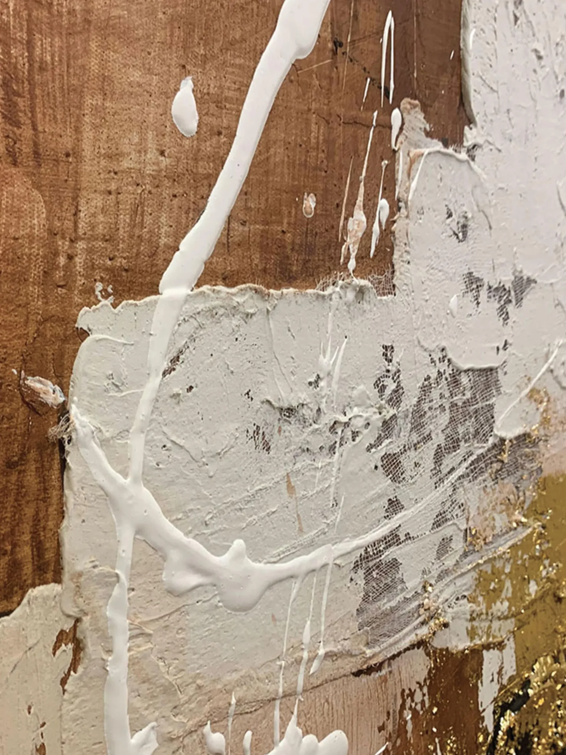 Quadro dipinto a mano Rust
