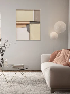 Quadro su tela dipinto a mano Apricot