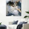 Quadro su tela dipinto a mano Waterfall