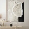 Quadro su tela dipinto a mano White Stone