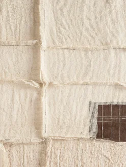 Quadro su tela fatto a mano con cornice in legno Manos